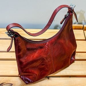 Red Wilsons Leather Purse Pelle Studio